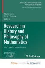 Research in History and Philosophy of Mathematics