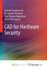 CAD for Hardware Security