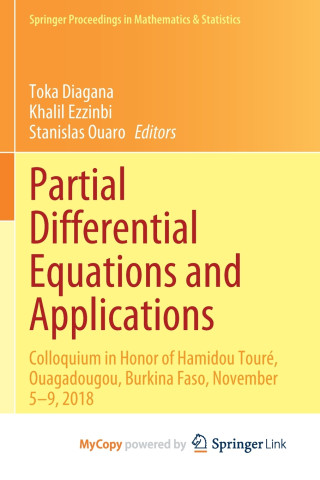 Partial Differential Equations and Applications