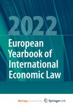 European Yearbook of International Economic Law 2022