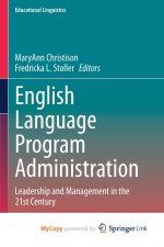 English Language Program Administration