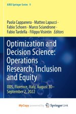 Optimization and Decision Science