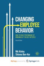 Changing Employee Behavior