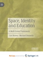 Space, Identity and Education