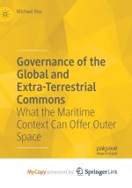 Governance of the Global and Extra-Terrestrial Commons