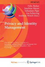Privacy and Identity Management
