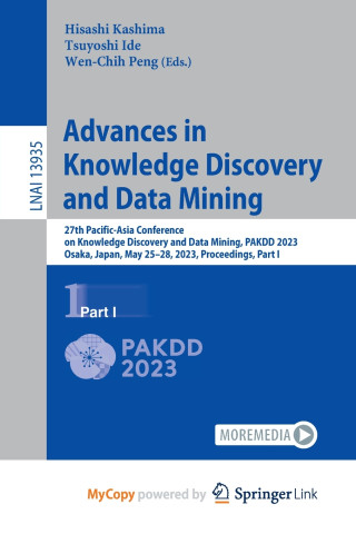 Advances in Knowledge Discovery and Data Mining