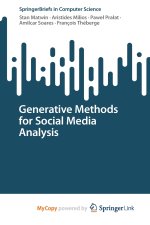 Generative Methods for Social Media Analysis