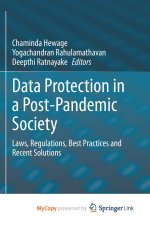 Data Protection in a Post-Pandemic Society