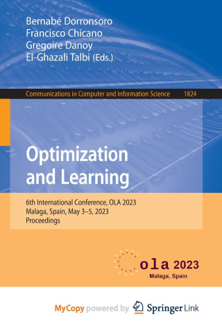 Optimization and Learning