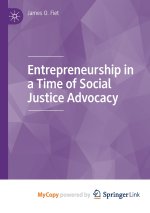 Entrepreneurship in a Time of Social Justice Advocacy
