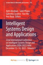 Intelligent Systems Design and Applications