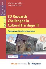 3D Research Challenges in Cultural Heritage III