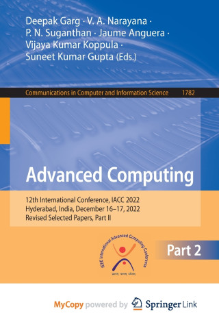 Advanced Computing