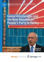 Kemal Kılıçdaroğlu and the New Republican People's Party in Turkey