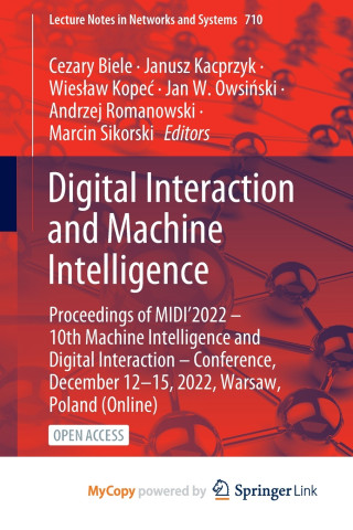 Digital Interaction and Machine Intelligence