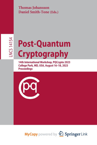 Post-Quantum Cryptography