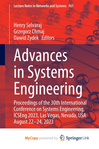 Advances in Systems Engineering