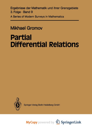 Partial Differential Relations