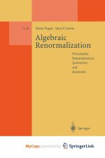 Algebraic Renormalization
