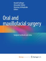Oral and maxillofacial surgery