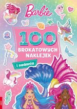 Mattel Barbie Dreamtopia. 100 brokatowych naklejek