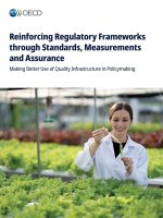 Reinforcing Regulatory Frameworks through Standards, Measurements and Assurance