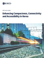 Enhancing Compactness, Connectivity and Accessibility in Korea