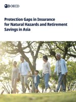 Protection Gaps in Insurance for Natural Hazards and Retirement Savings in Asia