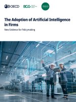 The Adoption of Artificial Intelligence in Firms