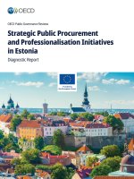 Strategic Public Procurement and Professionalisation Initiatives in Estonia