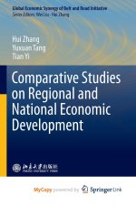 Comparative Studies on Regional and National Economic Development