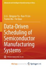 Data-Driven Scheduling of Semiconductor Manufacturing Systems