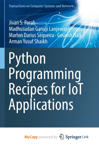 Python Programming Recipes for IoT Applications