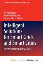 Intelligent Solutions for Smart Grids and Smart Cities