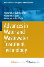 Advances in Water and Wastewater Treatment Technology