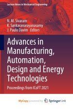 Advances in Manufacturing, Automation, Design and Energy Technologies