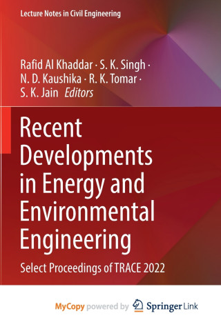 Recent Developments in Energy and Environmental Engineering