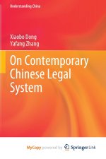 On Contemporary Chinese Legal System