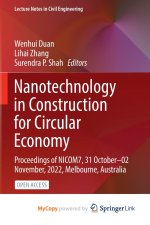 Nanotechnology in Construction for Circular Economy