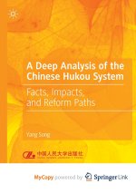 A Deep Analysis of the Chinese Hukou System
