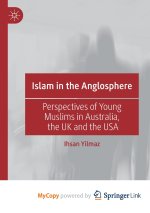 Islam in the Anglosphere
