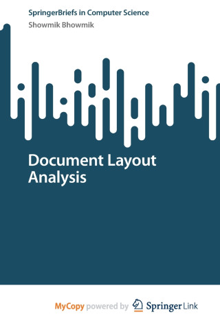 Document Layout Analysis