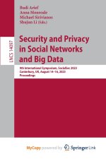 Security and Privacy in Social Networks and Big Data