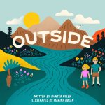 Outside