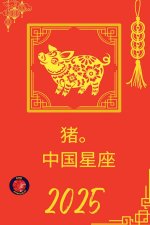 猪。 中国星座 2025