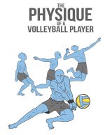 The Physique of a volleyball player