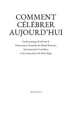 Comment célébrer aujourd'hui