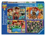 Puzzle Toy Story: Příběh hraček 4x42 dílků