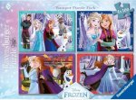 Puzzle Disney: Ledové království 4x100 dílků